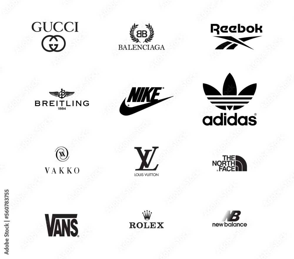 Popular Shirt Brand Logos