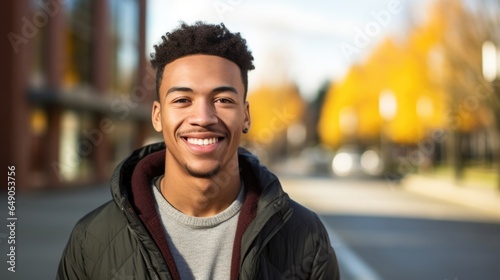 A young man with a communitydriven heart creates safe spaces for productive conversations and mutual learning. His resolute eyes reflect his commitment to bridging cultural and ideological