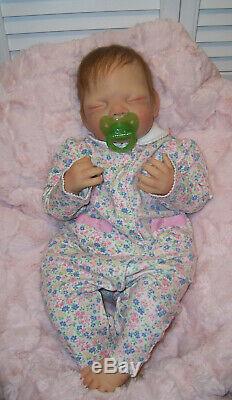 ASHTON DRAKE SO TRULY REAL Silicone Vinyl Baby Girl Doll by Waltraud Hanl REBORN