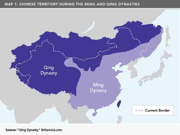 Chinese Dynasty Map