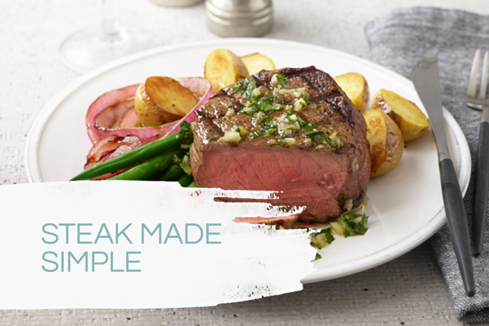 Natural Angus Steak made simple