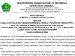 Cara Cek Pengumuman Hasil PPPK Kemenag 2024 Tahap 1 dan Syarat Isi DRH dan Kelengkapan Dokumennya