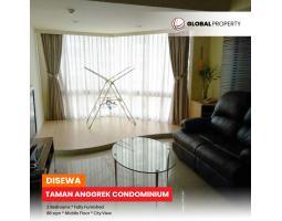 Disewakan Apartemen Taman Anggrek Condominium, Fully Furnished, 2 Bedroom, Lantai Tengah - Jakarta Barat