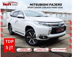 Mobil Bekas Mitsubishi Pajero Sport Dakar Sunroof Black Piano 2018 - Jakarta Utara