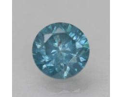 Natural Diamond Eropa 0.76 Carat Vivid Blue SI2 IGL USA - Tangerang 