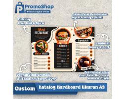 Tempat Cetak Katalog Buku Menu Restoran Custom Termurah - Jakarta Timue