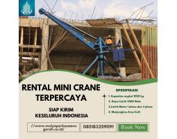 Jasa Rental Mini Crane, Bone - Sulawesi Selatan