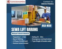 Jasa Rental Sewa Lift Barang, Material, Murah Bisa Nego, Tabanan - Bali