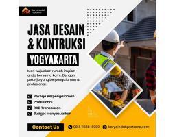 Melayani Bangun Rumah, Kost, Ruko, Villa Jasa Kontraktor Di Jogja Murah Bergaransi - Bantul