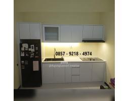 Jasa Pembuatan Kitchen Set, Dapur Kabinet, Lemari Aluminium, HPL, PVC, Murah Custom, Anti Rayap - Surabaya