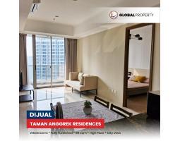 Dijual Apartemen, Luas 99m2, 2 Bed, Taman Anggrek Residences, Fully Furnished, Good Condition, High Floor - Jakarta Barat