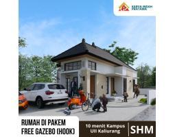 Dijual Rumah Villa, LT. 208m2, LB. 65m2, Free Gazebo, SHM, Investasi Menguntungkan, Dekat Wisata Merapi, Kaliurang, Sleman - Yogyakarta