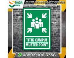 Produsen Rambu Titik Kumpul Muster Point - Sidoarjo