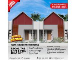 Jual Rumah Murah Luas 100 m2 Harga 200Jutaan Di Jogja 10 Menit Wonosari Kota Dekat UNY Semanu - Gunung Kidul