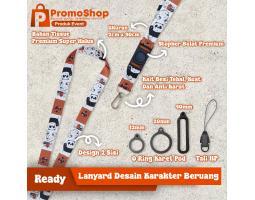 Jasa Cetak Kalung Lanyard Printing, Design Ready Bisa Custom - Jakarta Timur