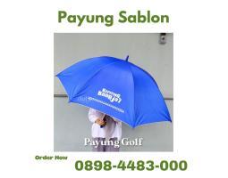 Cetak Payung Golf Custom Logo Terdekat - Yogyakarta