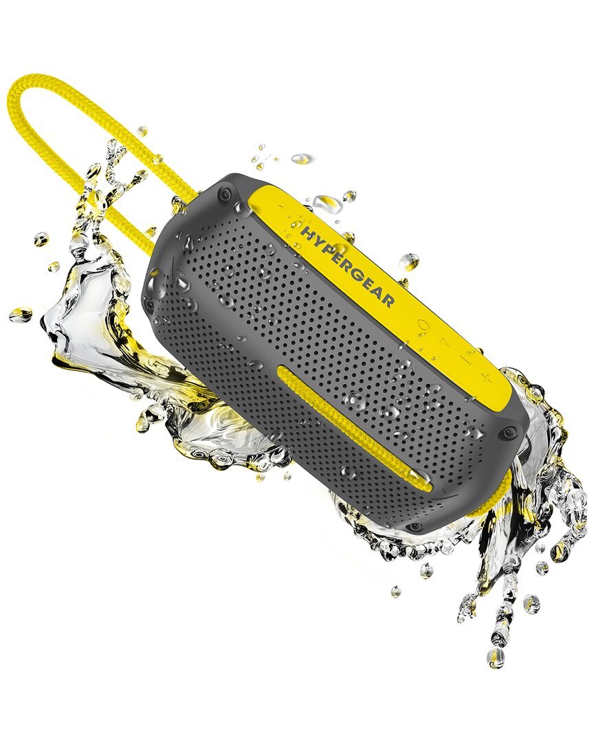 Hypergear Wave Water Resistant Wireless Speaker In Grey