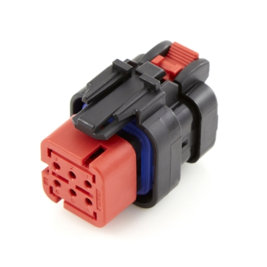 te connectivity 776433-1 ampseal 16 connector, 6 position plug