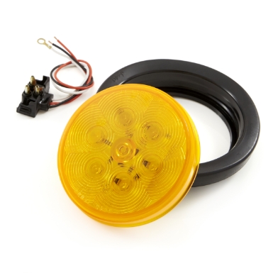 4 inch stop-tail-turn light kit 47991, 7 led diodes, amber