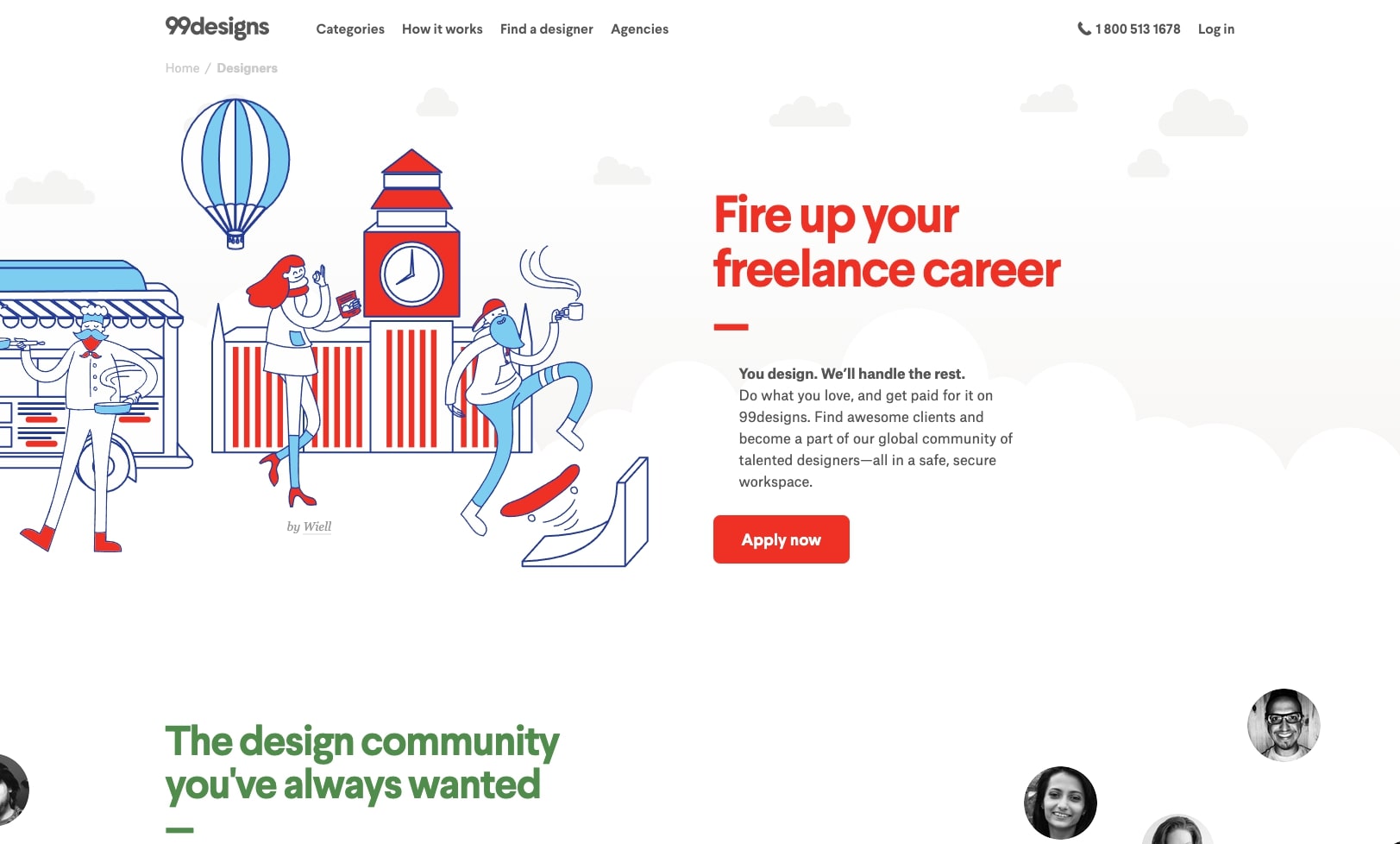 99designs for freelancers