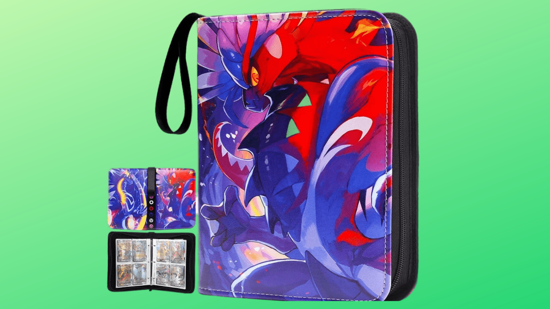 Lowest Price: For Pokemon Card Binder 4 Pocket, Card Holder for Pokemon ...