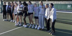 The Quaker Valley girls tennis team was the Class 2A runner-up at the WPIAL team finals Oct. 17.