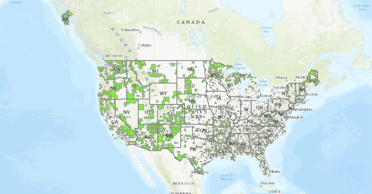 Low-Income, Low-Access Food Areas in the United States