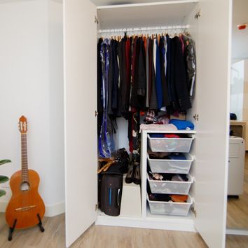 13 ways to increase storage in a compact wardrobe