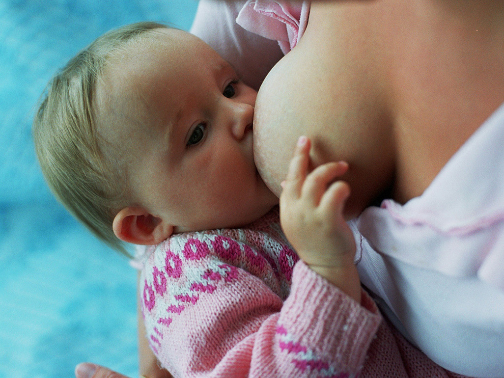 Breastfeeding with thrush