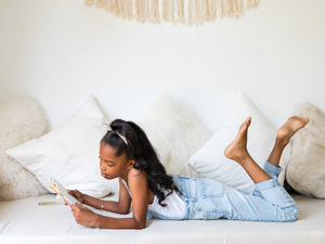 Girl reading