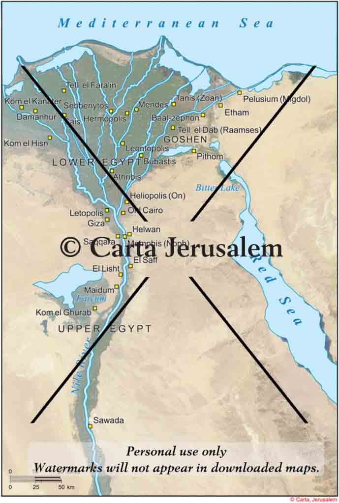 The Nile Delta - Biblewhere