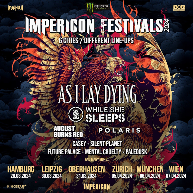 AS I LAY DYING To Headline 2024 IMPERICON Festivals - BLABBERMOUTH.NET