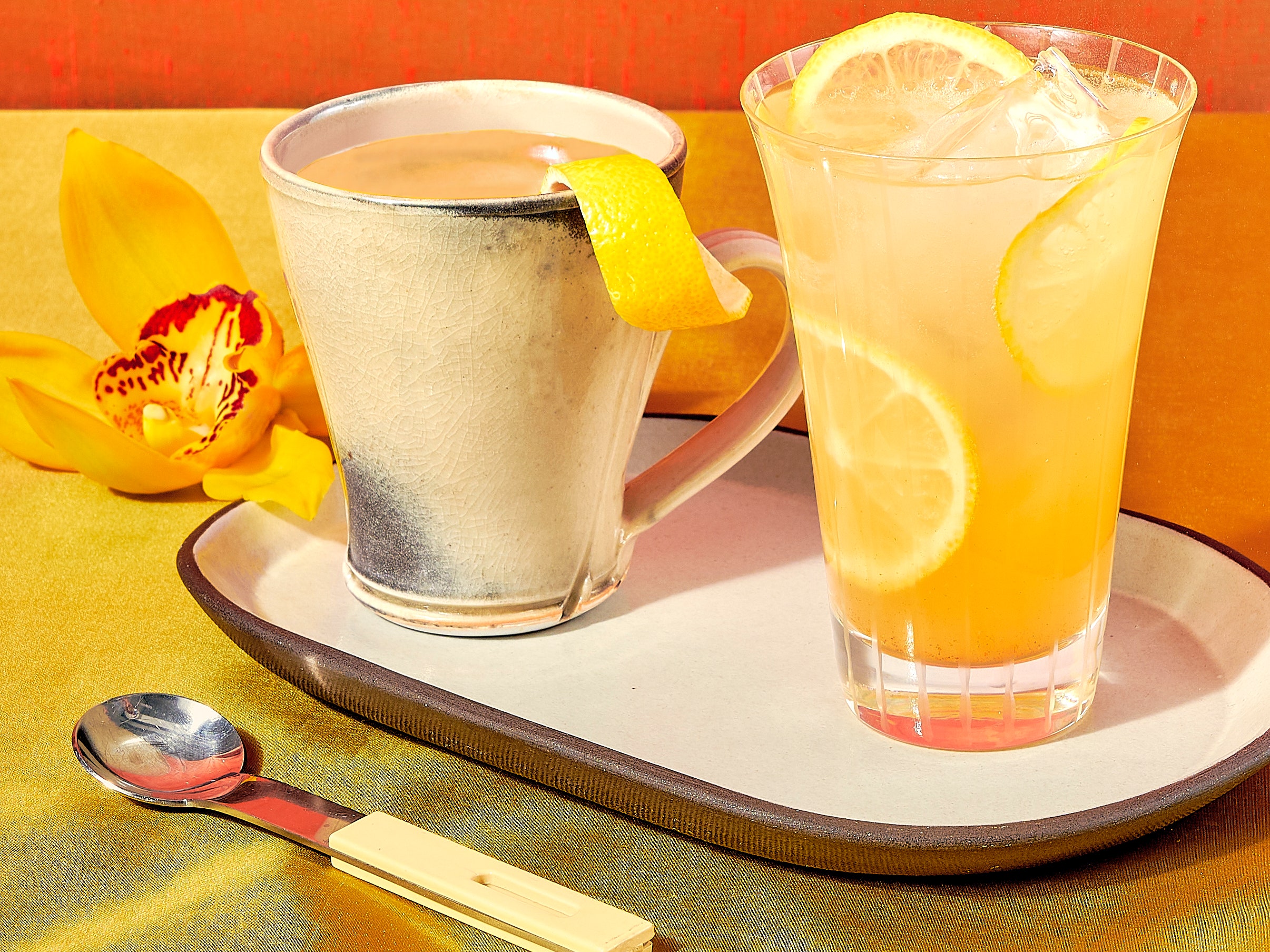 Spicy Lemon-Ginger Tonic, Two Ways