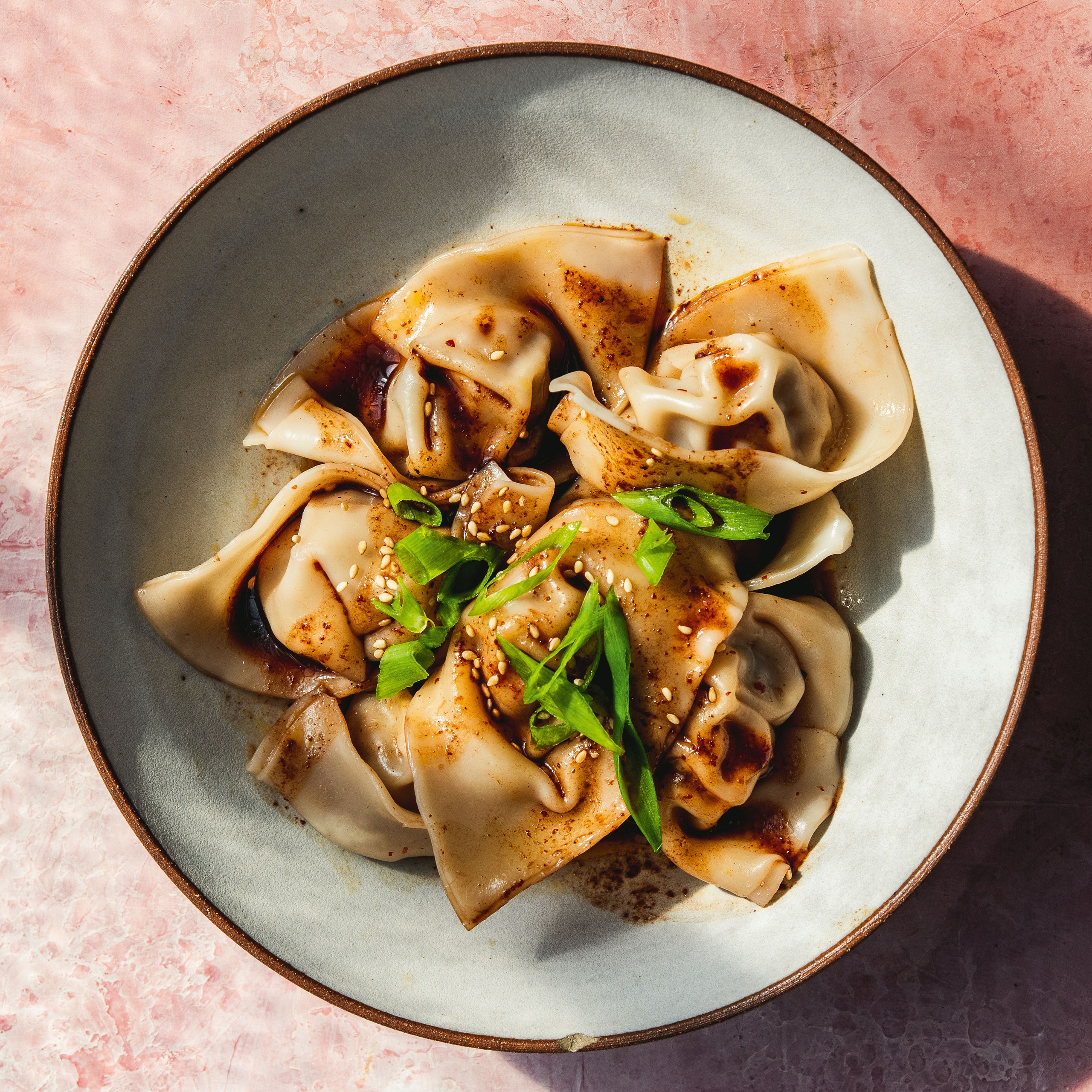 Cumin Lamb and Potato Wontons