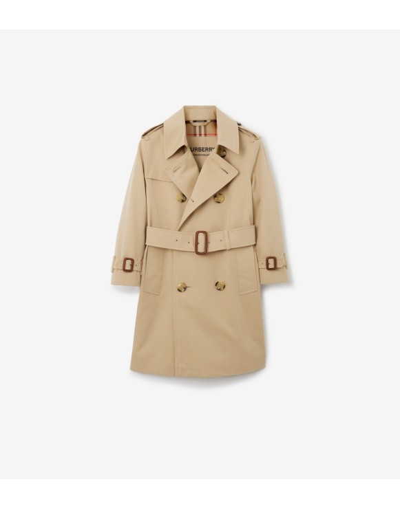 Gabardine Trench Coat