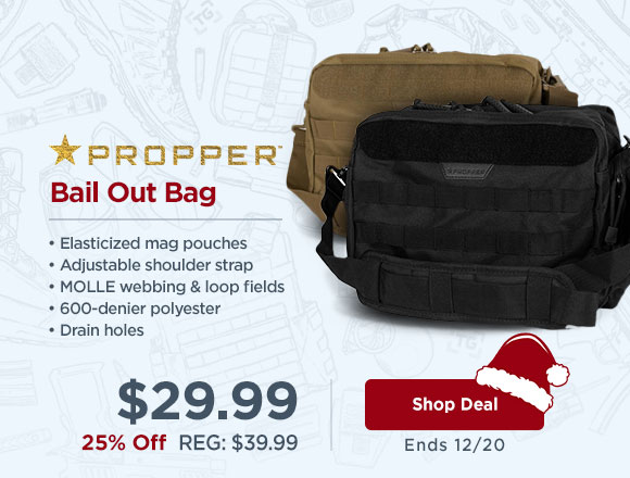 Propper Bail Out Bag 25% off for $29.99