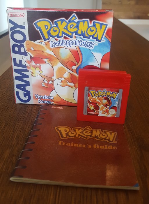 Nintendo Pokemon Rosso - Red ( italian version) - Video - Catawiki