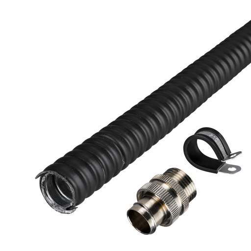 Adaptaflex 20mm PVC Covered Steel Flexible Conduit Pack (10m Reel and ...