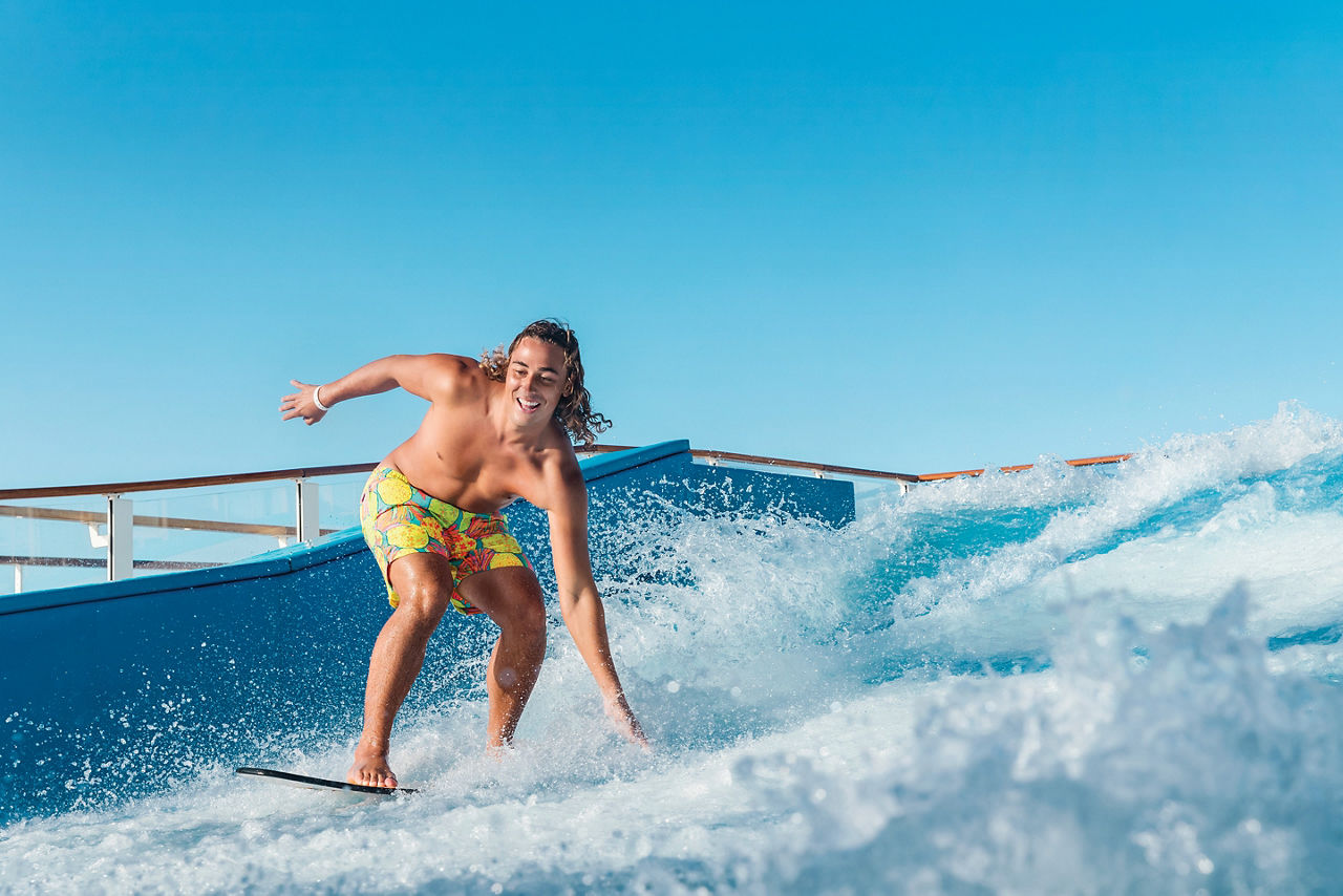 Harmony of the Seas Flowrider Action Shot