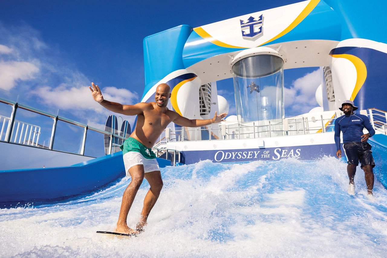 odyssey flowrider surf simulator day activity