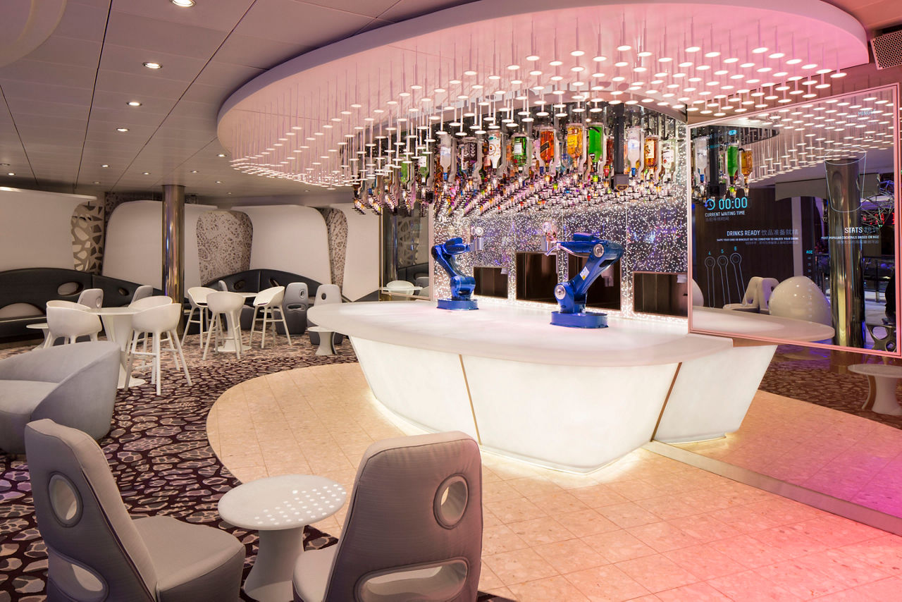 Bionic Bar - Deck 5 Starboard Midship (Royal Promenade)
Harmony of the Seas - Royla Caribbean International