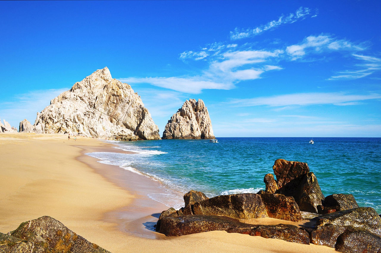 Lovers Beach in Cabo San Lucas, Mexico