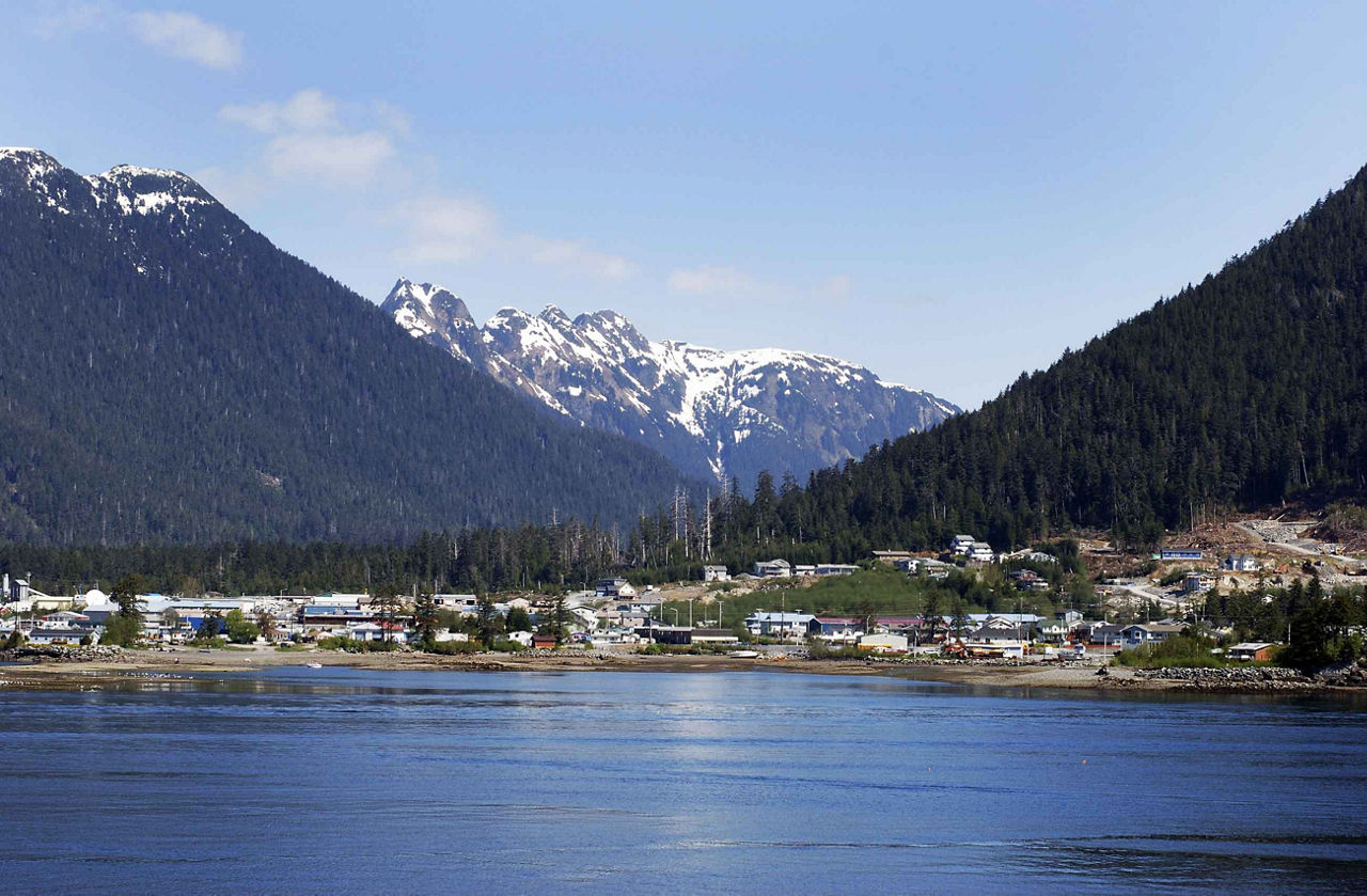 Coastal Town Seascape Views, Sitka, Alaska