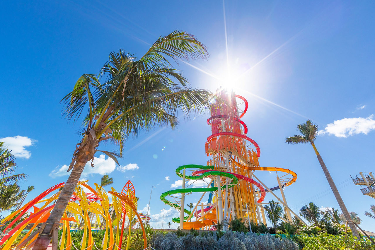 Perfect Day Coco Cay Dare Devil's Tower Sunny Day 