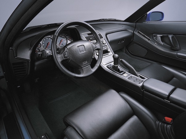 Interior of Honda NSX