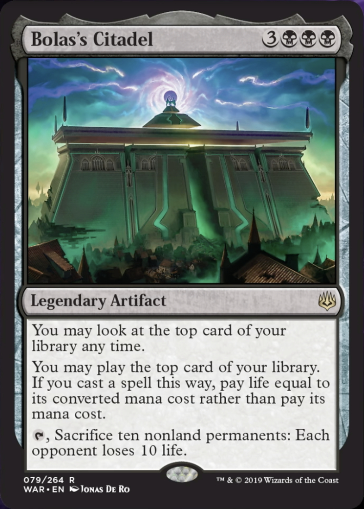 Bolas's Citadel from War of the Spark