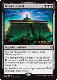 Bolas's Citadel from Prerelease Cards