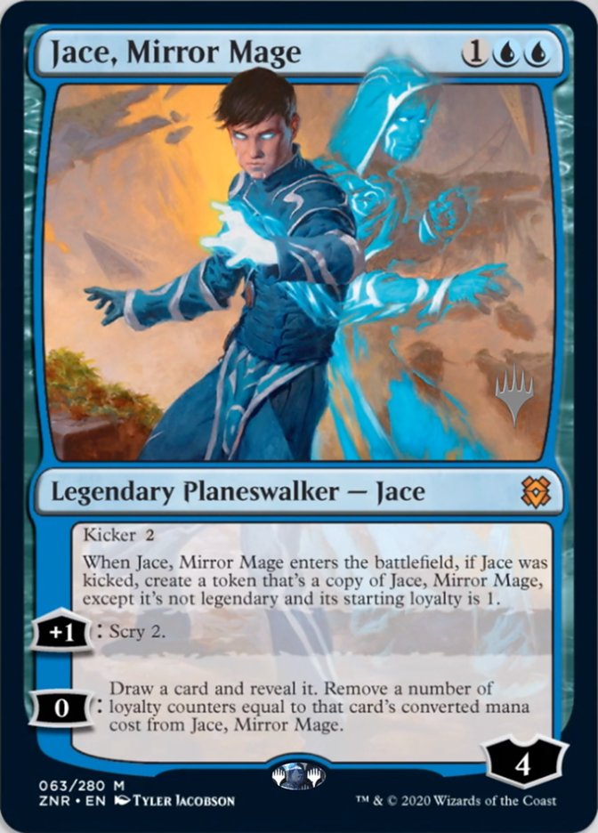 Jace, Mirror Mage from Promo Pack: Zendikar Rising