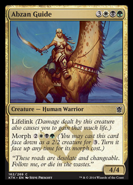 Abzan Guide from Khans of Tarkir