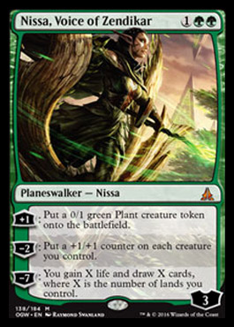 Nissa, Voice of Zendikar from Oath of the Gatewatch